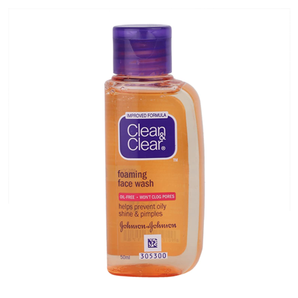 Clean N Clear Face Wash Foaming